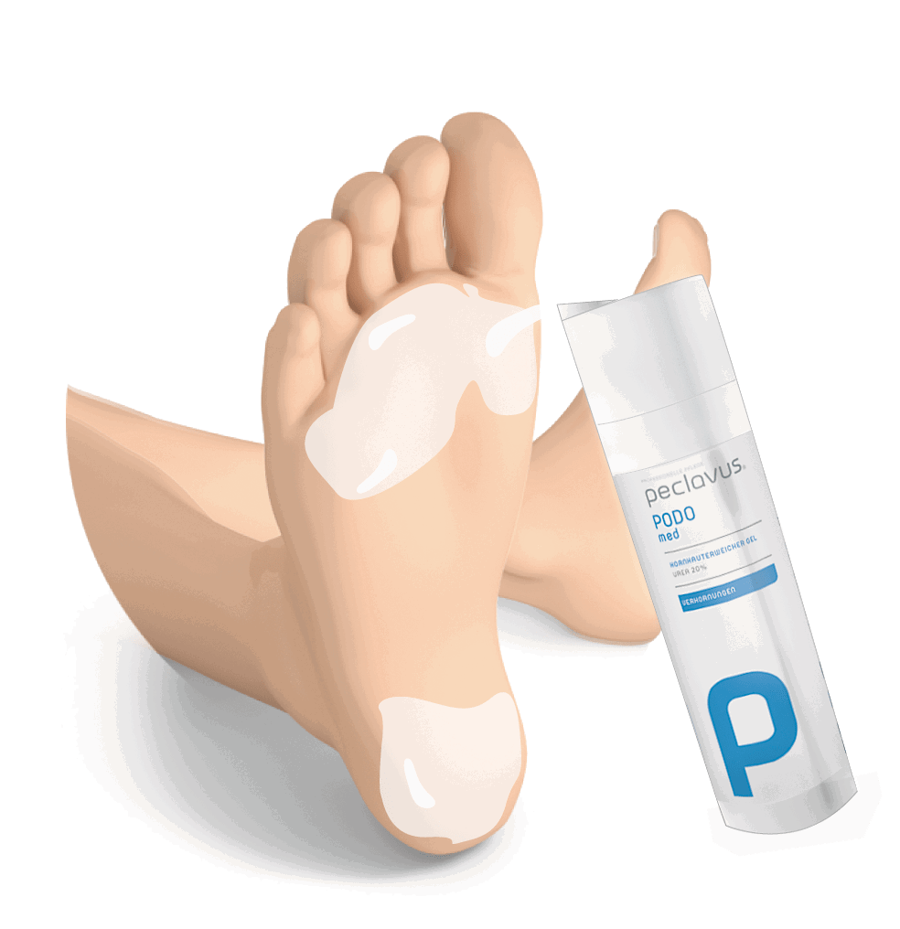 Peclavus PODOmed siggmýkir gel 250 ml
