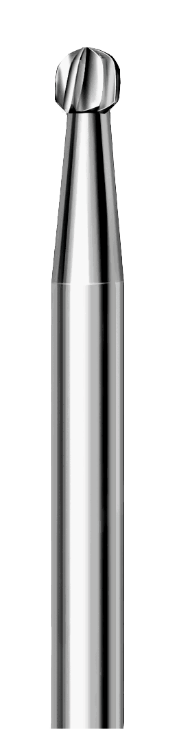 Harðmálmsbor, kúlulaga, 2,3 mm