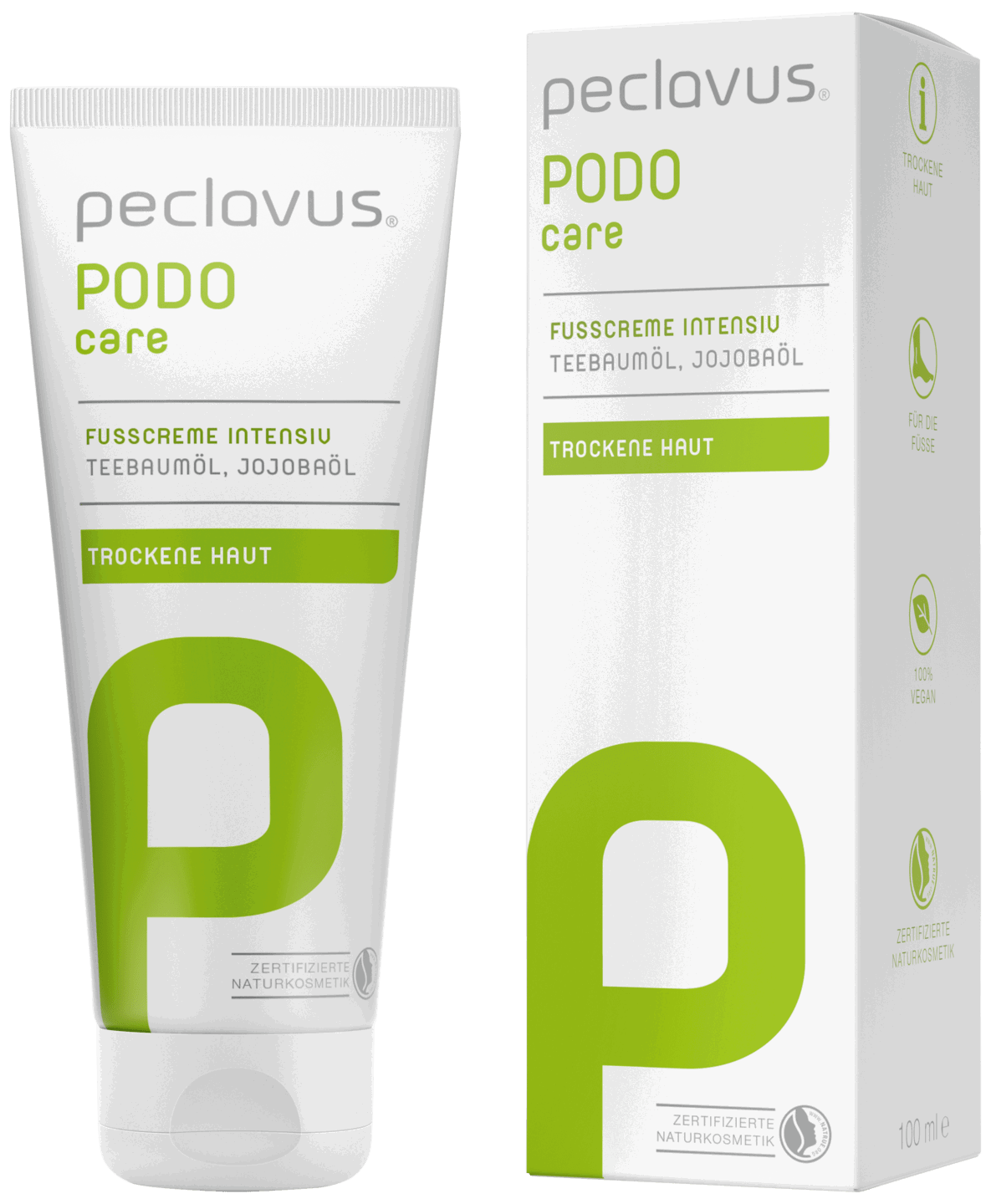 Peclavus Intensive fótakrem 100 ml