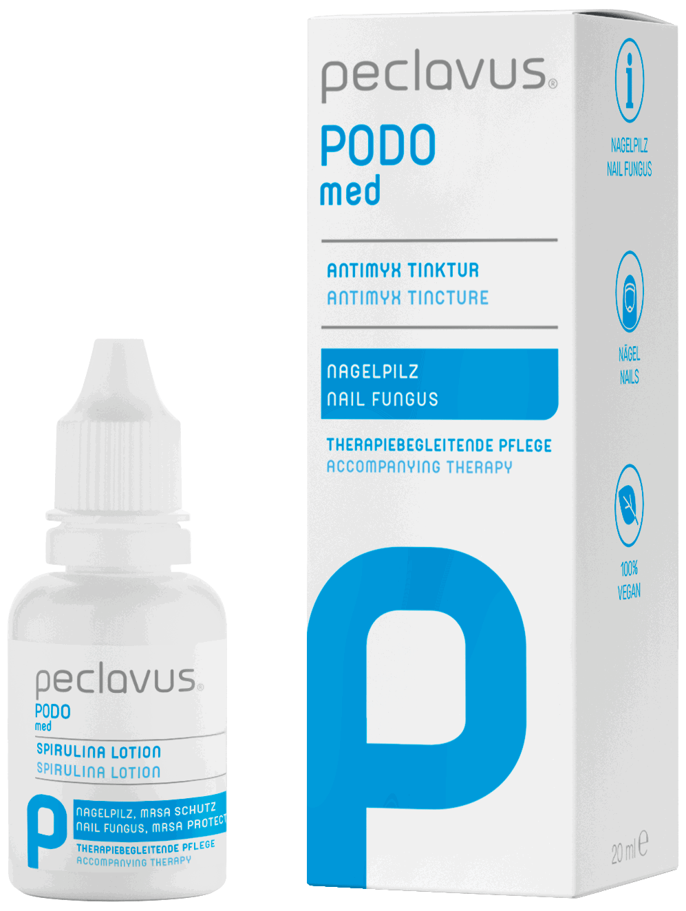 Peclavus PODOmed Spirulina lotion 20 ml