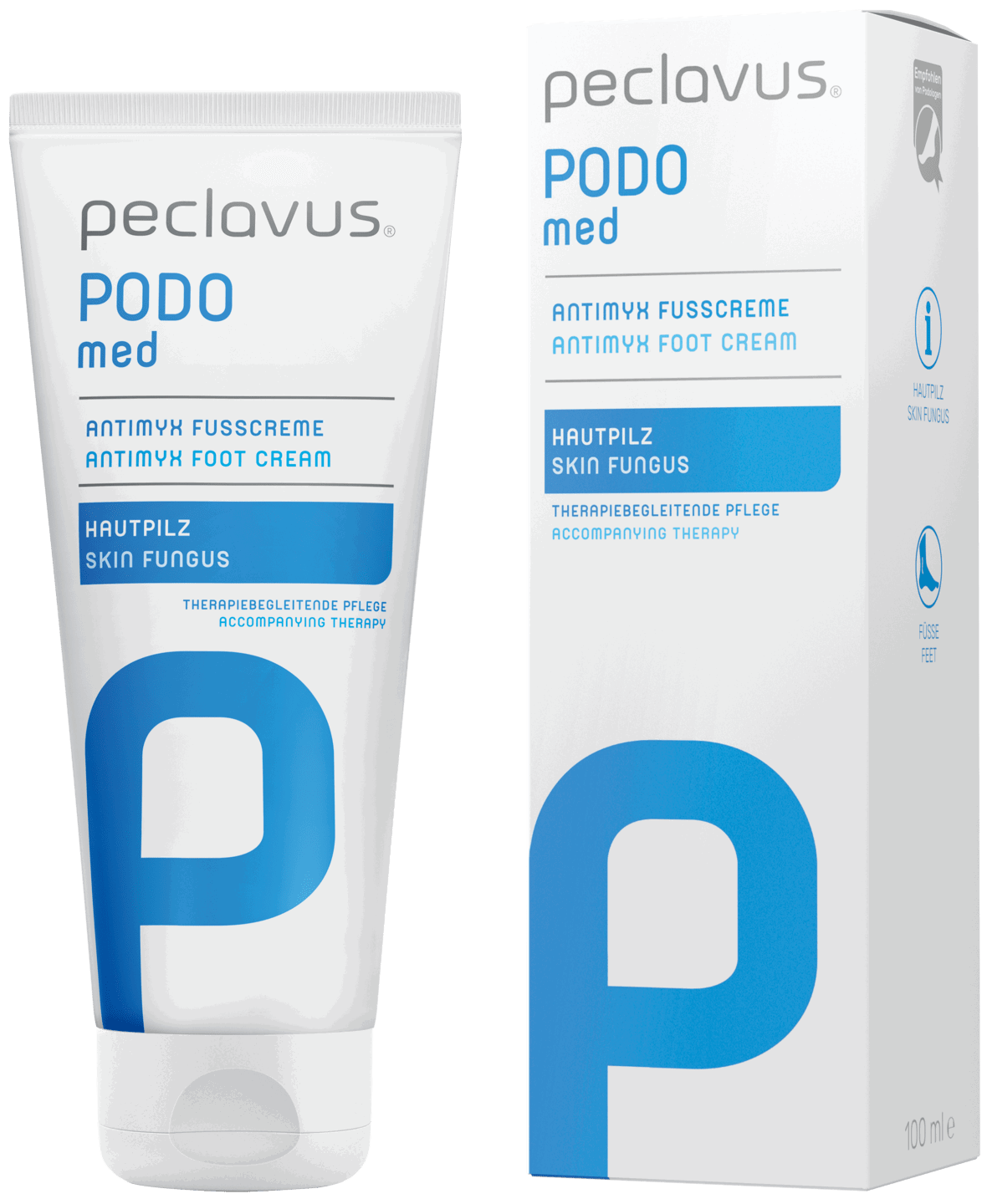 Peclavus PODOmed AntiMYX fótakrem 100 ml