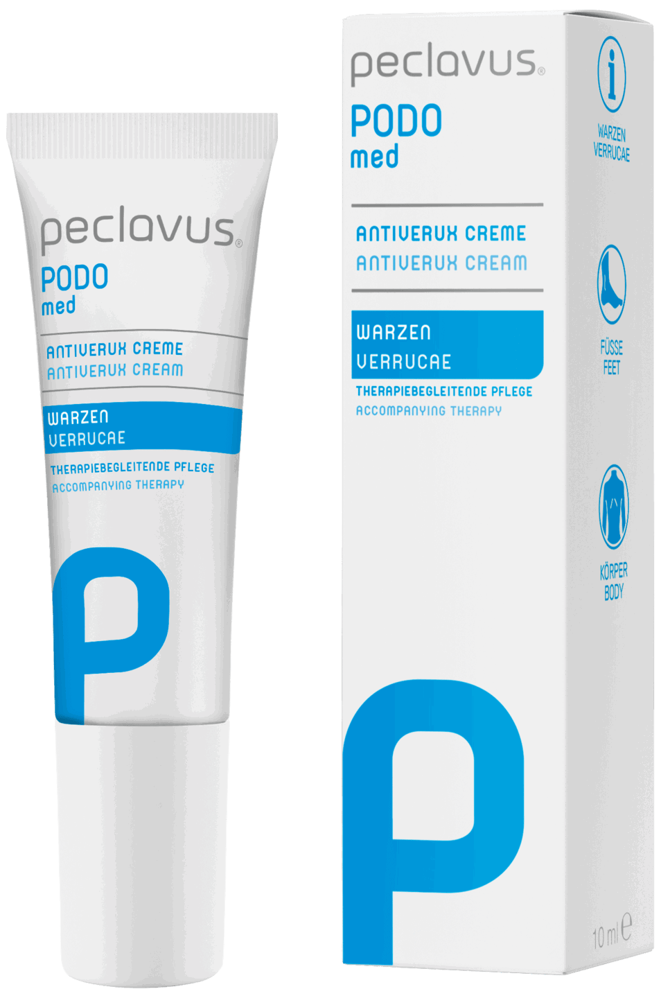 Peclavus PODOmed AntiVERUX krem 10 ml