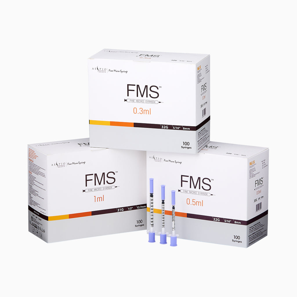 FeelSoft 0,3ml. sprautur með 32G nál, 8mm